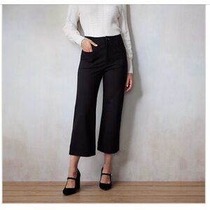 LC Lauren Conrad Black Wide-Leg Pants